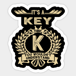 Key Sticker